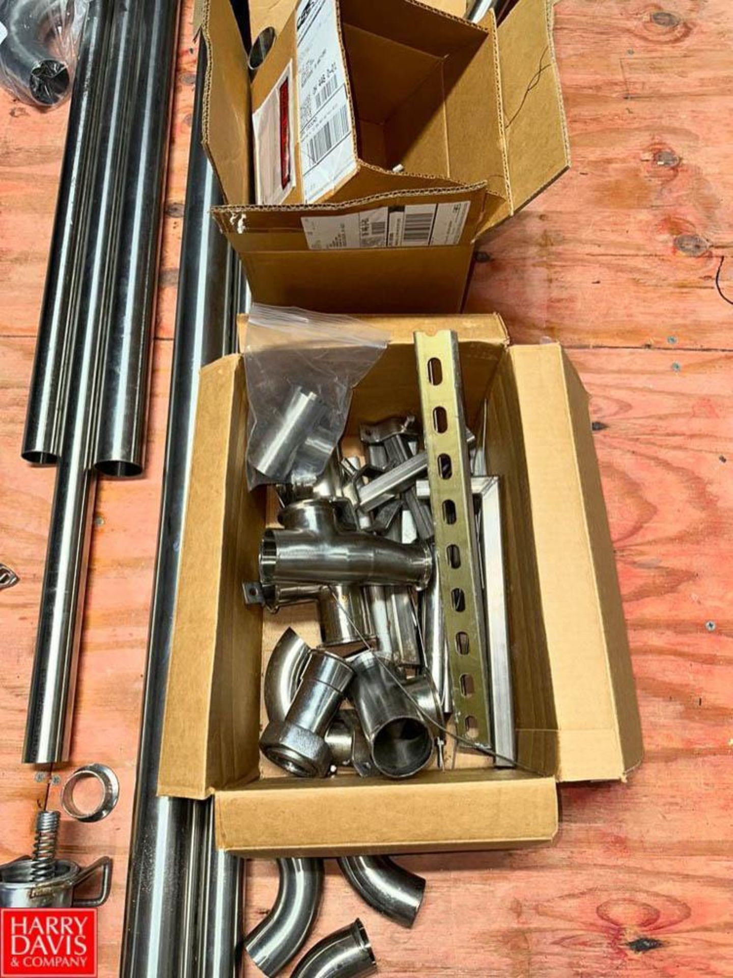 Assorted S/S Piping, up to 3” and Assorted S/S Fittings - Rigging Fee: $100 - Image 2 of 4