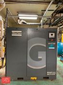 Atlas Copco 37 KW Air Compressor, Model: GA37VSD, S/N: AP1481687 at 256 CFM, 189 PSI - Rigging Fee: