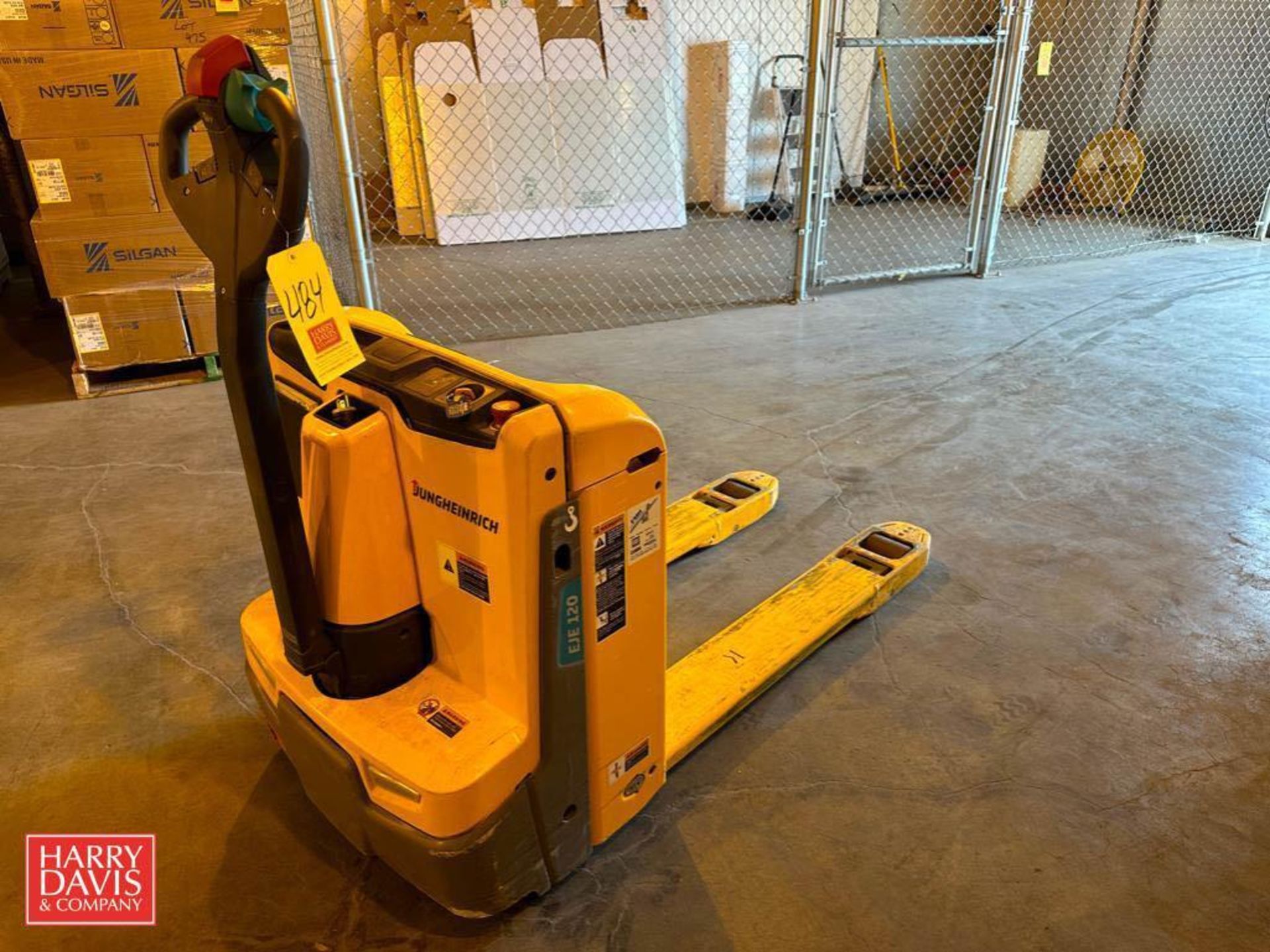 Jungheinrich Electric Pallet Jack , Model: EJE120 - Rigging Fee: $150