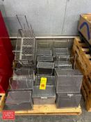 Assorted S/S Baskets - Rigging Fee: $150
