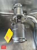 Tri-Clover 3" and 2” S/S Tank Valves - Rigging Fee: $75