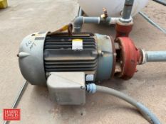 Jacuzzi 12" Ductile Iron Utility Pump with Baldor 40 HP 3,530 RPM Motor - Rigging Fee: $200