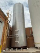 DCI 20,000 Jacketed All S/S Silo, S/N: 93-D-46565 with CIP-able Horizontal Agitation Level Senser, G