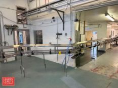 S/S Framed Adjustable Conveyor, 40’ x 3.25” with S/S Hood - Rigging Fee: $850