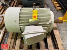 North American Electric 75 HP 1,140 RPM Motor , Model: OWP444T-75-6 - Rigging Fee: $300