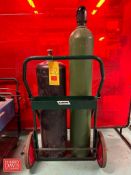Vulcan Tig Welder with Cart and Oxygen/Acetylene Cart (Less Tanks) - Rigging Fee: $75