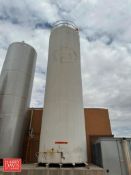 Walker 30,000 Jacketed S/S Silo, Model: 9728, S/N: VSHT3996R with Cold Wall Horizontal CIP-able Mech