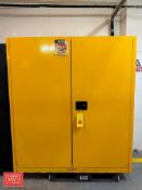 Global Flammable Liquid Cabinet, 58" x 66" x 34" - Rigging Fee: $200