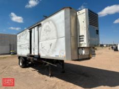 Hackney Reefer Storage Trailer with Thermo King, Sliding Side Door and Lift (No Title Available) - R