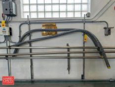 (2) 2" Suction/Discharge Hoses, S/S Hose Rack and Lockout/Tagout Station - Rigging Fee: $75