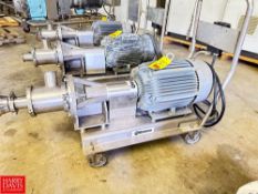2017 Greerco High-Shear Pump, Model: 6STSPLSS, S/N: 3062520-1 with 3.5" x 3.5" S/S Head, Clamp-Type