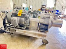 2017 Greerco High-Shear Pump, Model: 6STSPLSS, S/N: 3062520-1 with 3.5" x 3.5" S/S Head, Clamp-Type