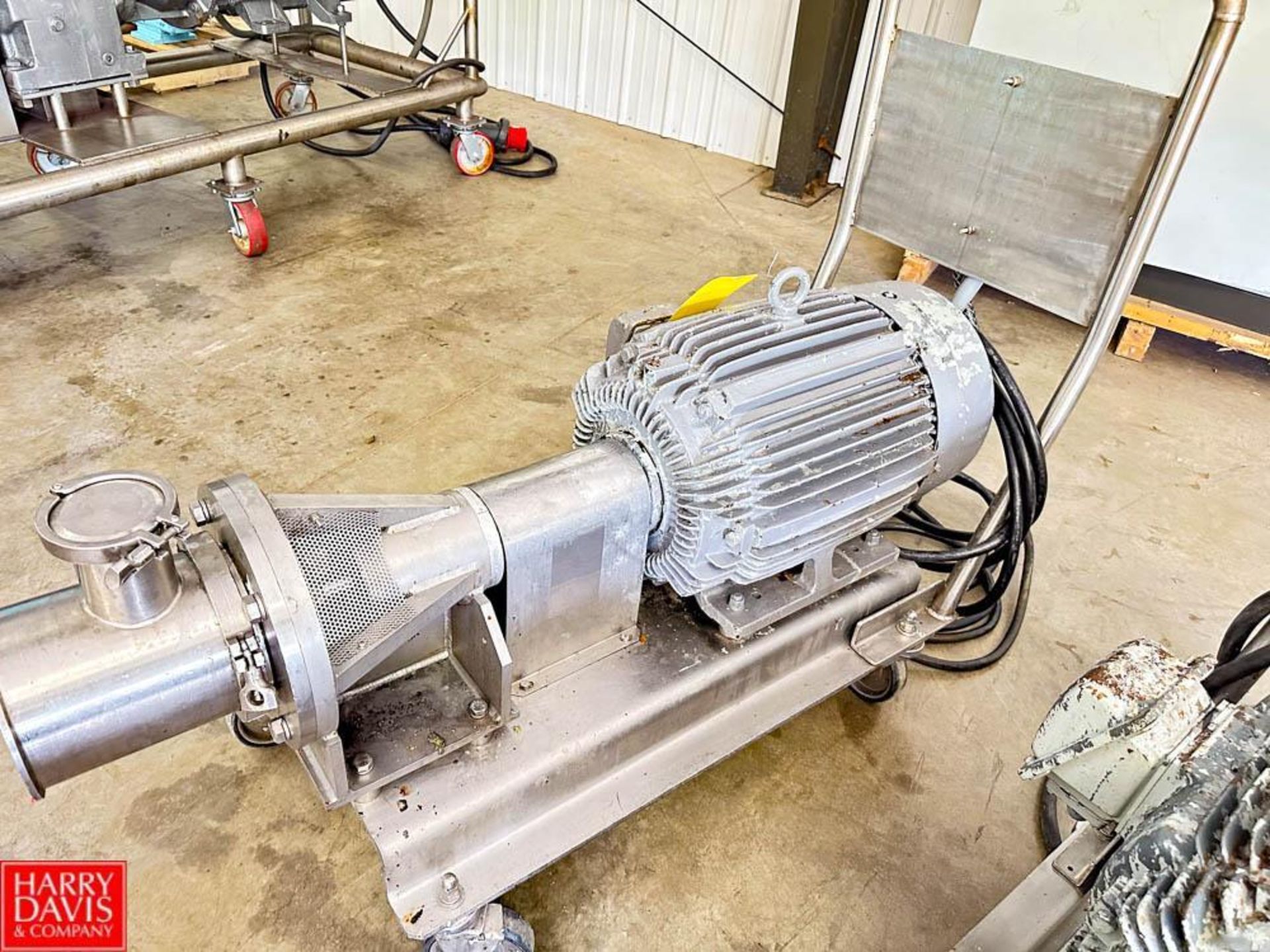 2017 Greerco High-Shear Pump, Model: 6STSPLSS, S/N: 3062520-1 with 3.5" x 3.5" S/S Head, Clamp-Type - Image 3 of 4
