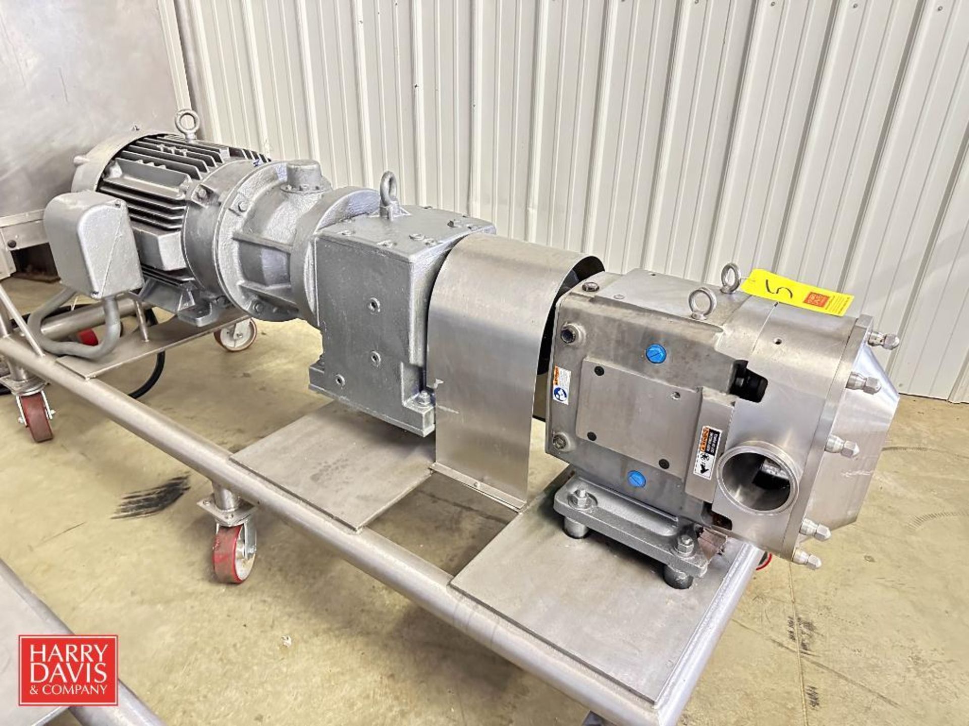 2019 SPX Positive Displacement Pump, Model: 220U2, S/N: 1000003788096 with Allen-Bradley Power Flex - Image 2 of 6