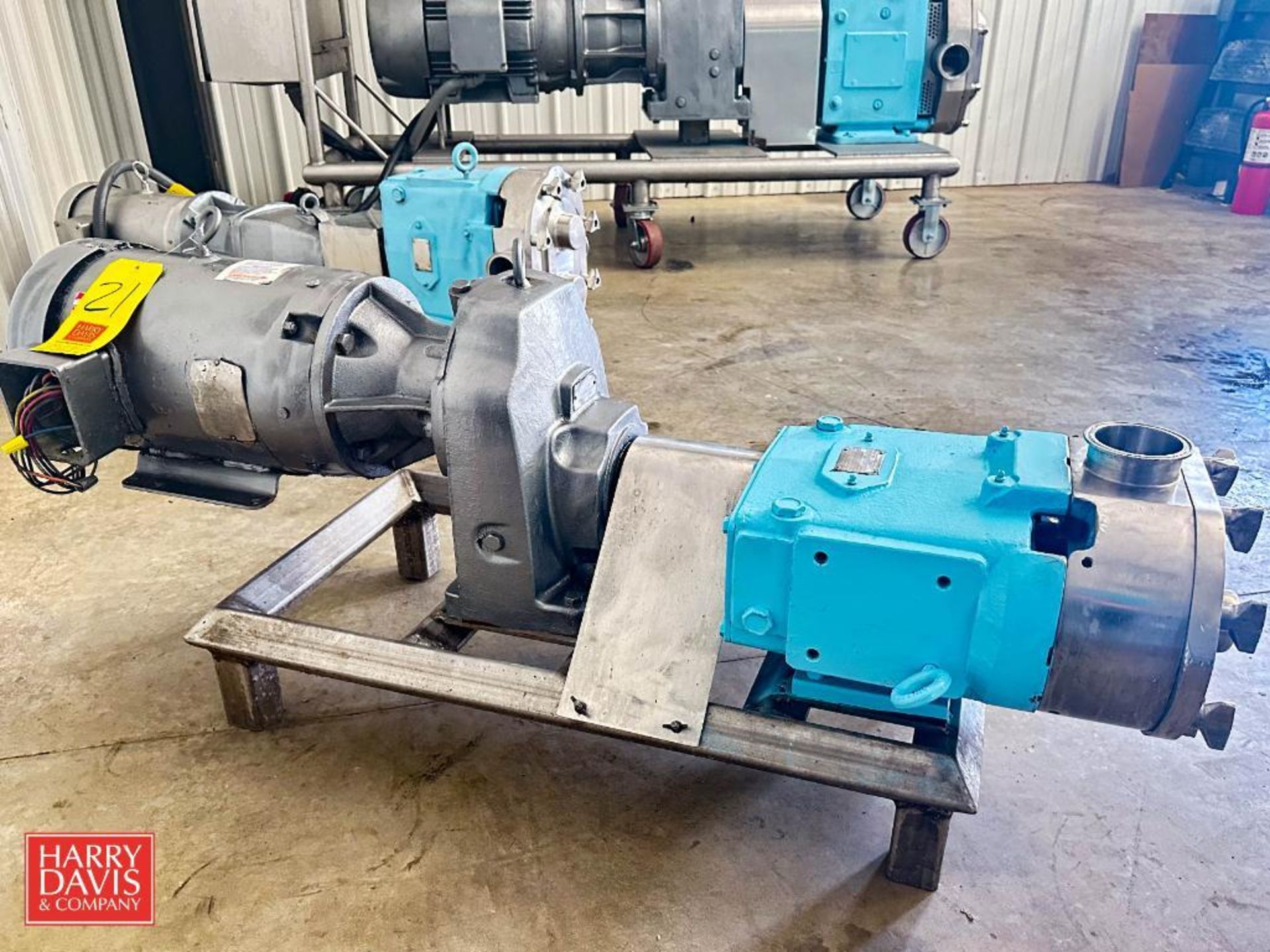 Waukesha Cherry-Burrell Positive Displacement Pump, Model: 120-U1 and Gear Reducing Drive - Image 3 of 5