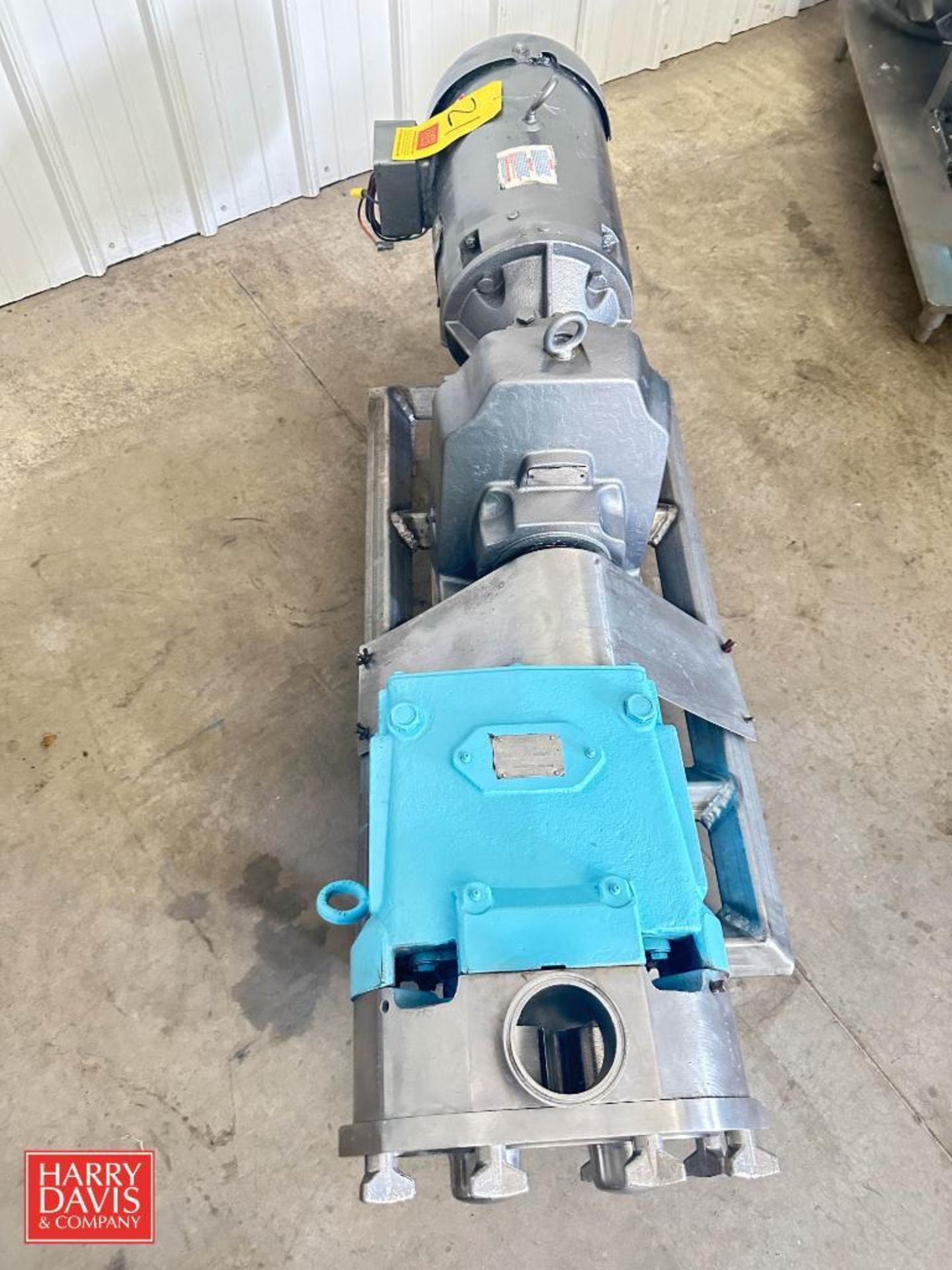 Waukesha Cherry-Burrell Positive Displacement Pump, Model: 120-U1 and Gear Reducing Drive - Image 2 of 5
