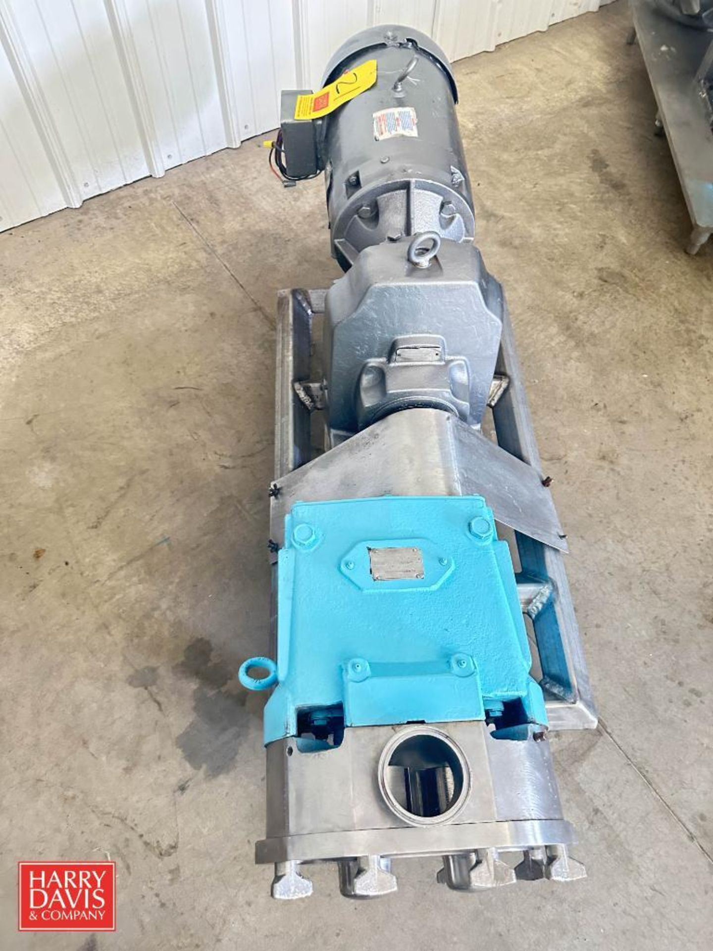 Waukesha Cherry-Burrell Positive Displacement Pump, Model: 120-U1 and Gear Reducing Drive - Image 5 of 5
