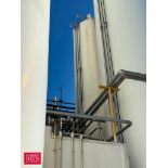 Walker 10,000 Gallon Jacketed 316 S/S Silo, S/N: VSHT-6109-R with Vertical Agitation, Sensors and