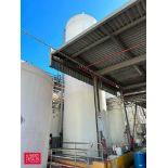 2009 Mueller 30,000 Gallon Jacketed 316 S/S Silo, Model: SVW, S/N: D-28513 with Horizontal Agitation