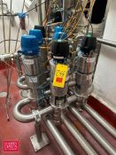 Tuchenhagen 4-Way S/S Air Valves with Control Tops - Rigging Fee: $280