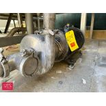 Centrifugal Pump with Nema 25 HP 3,530 RPM Motor - Rigging Fee: $150