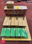 (16) Boxes: Scotch-Brite Light Duty Cleansing Pads (20 each) and (46) Boxes: Green Thumb Nitrile