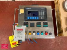 Allen-Bradley PanelView 550 HMI with Digital Display and S/S Enclosure (For Equipment Display Arm)