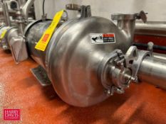 Waukesha Cherry-Burrell Centrifugal Pump, Model: 2085, S/N: 383056-05 with Sterling S/S Clad 10 HP 1