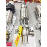 NEW SPX 2" S/S 2-Way Air Valves, Clamp-Type - Rigging Fee: $35