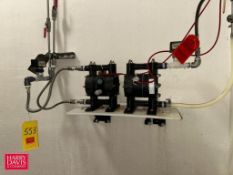 (2) Chemical Injection Diaphragm Pumps with Digital Displays - Rigging Fee: $100