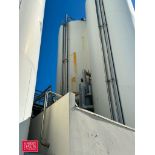 Walker 10,000 Gallon Jacketed 316 S/S Silo: 97” O/D, Model: VSHT, S/N: SPG-20797 with Vertical