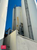 Walker 10,000 Gallon Jacketed 316 S/S Silo: 97” O/D, Model: VSHT, S/N: SPG-20797 with Vertical