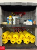 Lockout/Tagout Station with Poly Cabinet, S/S Wall Mounted Rack and S/S Wall Mounted Tool Rack