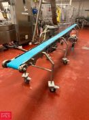 S/S Framed Portable Belt Conveyor: 19' x 16" with Drive - Rigging Fee: $400