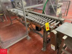 S/S Roller Conveyor with Drive: 9’ x 18" - Rigging Fee: $250