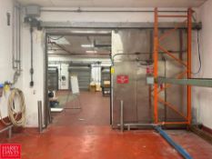 S/S Sliding Insulated Door: 8' x 10' with Mars Air Curtain - Rigging Fee: $750