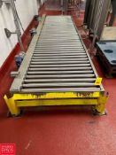S/S Framed Roller Conveyor: 15' x 44" with (3) Drives and Controls - Rigging Fee: $350