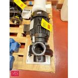 Dayton Centrifugal Pump with 7.5 HP 3,450 RPM Motor, Model: 55JJ56A - Rigging Fee: $150