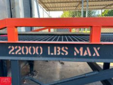 22,000 LB Capacity Dock Ramps: 36' x 78" - Rigging Fee: $1,000