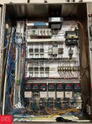 Allen-Bradley MicroLogix 1100 PLC with (4) I/O Cards, (7) PowerFlex 4 Variable-Frequency Drives
