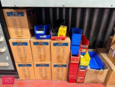 NEW Cases: Uline Shelf Bins: 4” x 12” x 4” (24 each) and Others - Rigging Fee: $100