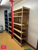 Sections: Storage Shelves - Rigging Fee: $100