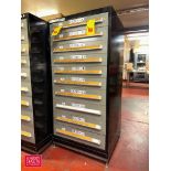 7-Drawer Vidmar Cabinet: 59” x 30" x 27.5" with Stand - Rigging Fee: $100