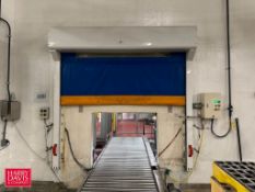 High Speed Roll-Up Door, 8’ - Rigging Fee: $900