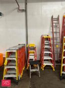 Assorted Ladders: 20’ to 4’ - Rigging Fee: $400