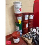 5 Gallon Buckets, Assorted Bearing and Gear Oil - Rigging Fee: $50