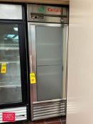 TRUE Glass Door Refrigerator, Model: 7-23G - Rigging Fee: $150