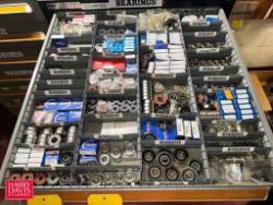 Assorted Bearings, Including: Nachi, ITC, General, Precision, NTN, AMI, MRC, Timken, SKF, NSK and Br