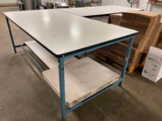 8' Length x 4' Depth Tables - Rigging Fee: $200