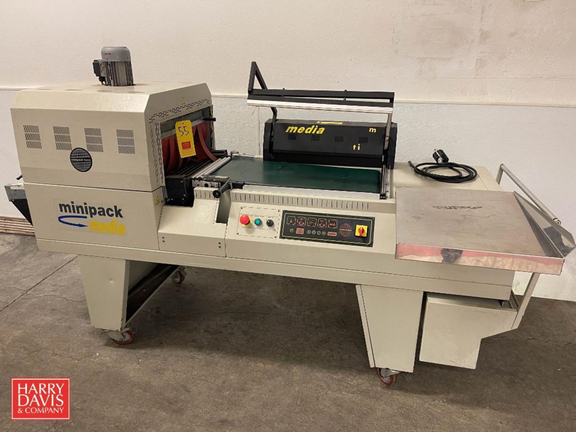 Minipack Media L-Bar Sealer with Shrink Tunnel - Rigging Fee: $500 - Image 2 of 2